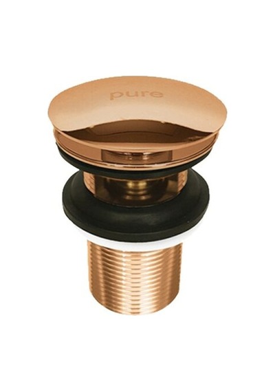 Pop-up Lavabo Süzgeci - Taşmalı Rose Gold