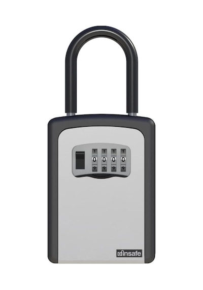 İnsafe Isc802key Şifreli Çelik Kasa, Anahtar Kasası, Anahtar Dolabı, Gri Diğer
