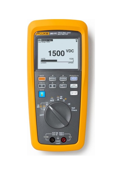Fluke 283 Fc Cat Iıı 1500v Güvenlik Solar Multimetre