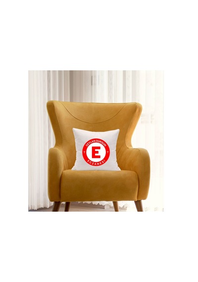 Eczacılara Özel Tasarım Kırlent Kılıfı - Eczane İsmi Yazılabilir Diğer