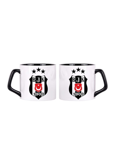 Beşiktaş Kupa Bardak Tek Adet 0241 Çok Renkli