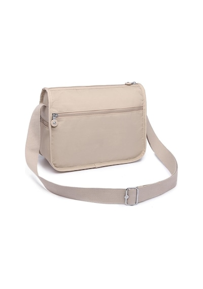 Smart Bags 1128 Krınkle Kumaş Postacı Çantası (Bej) Bej