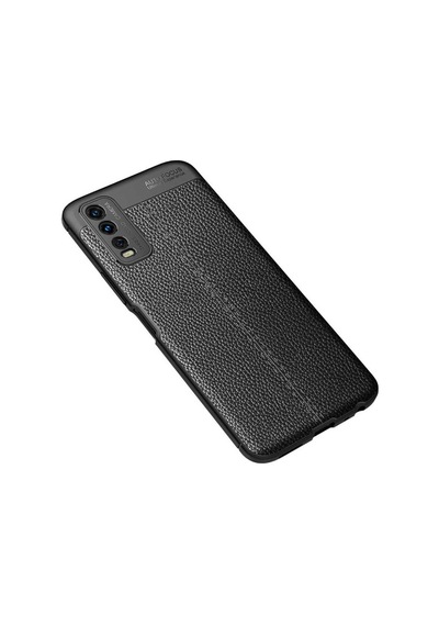 Vivo Y20 Kılıf Zore Niss Silikon Kapak Siyah