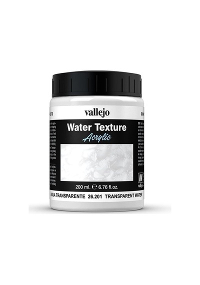 Vallejo 26201 200 Ml. Transparent Water, Renksiz Su Dokusu-54291