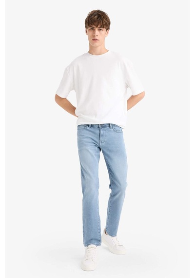 Defacto Pedro Slim Fit Dar Kalıp Normal Bel Dar Paça Jean Pantolon F9814ax25aunm90 -nm90 Defacto Pedro Slim Fit Dar Kalıp Normal Bel Dar Paça Jean Pantolon F9814ax25aunm90 -nm90