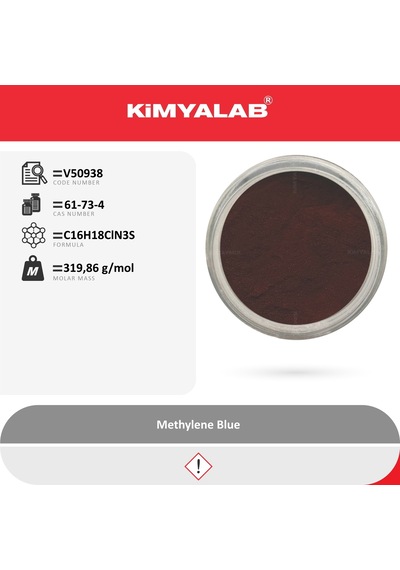 Kimyalab Metilen Blue Tozu 500 G