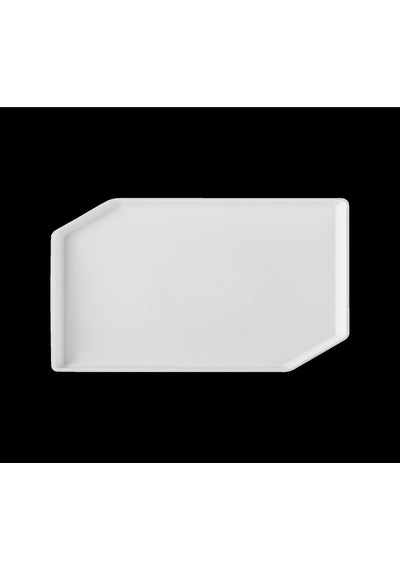 Flex Kayık Tabak 30 Cm Beyaz