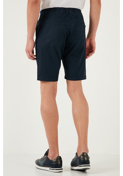 Buratti Pamuklu Slim Tapered Bermuda Erkek Şort 4503S67Smilano Indigo