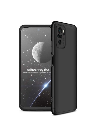 Xiaomi Redmi Note 10s Kılıf Zore Ays Kapak Siyah