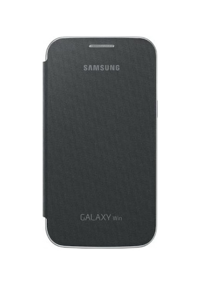 Galaxy Uyumlu Win İ8552 İle Uyumlu Flip Cover Kılıf Siyah Ef-fı855bsegww Siyah