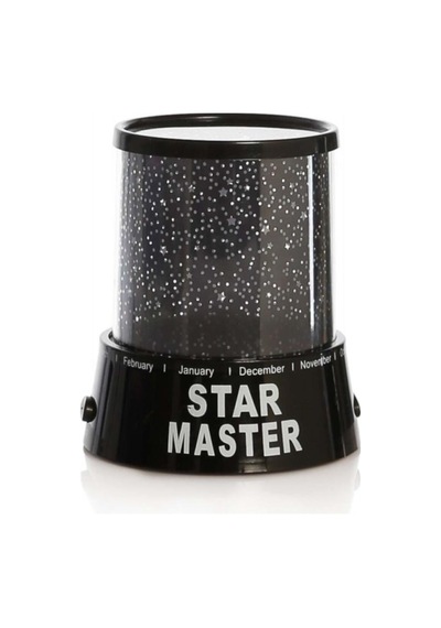 Star Master Pilli Projeksiyonlu Led Yıldızlı Renkli Gece Lambası Karışık