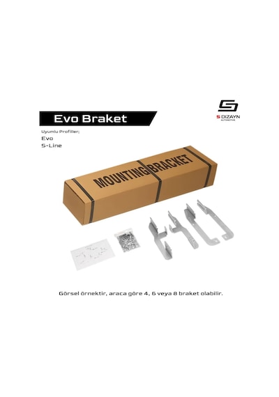 Renault Duster 3 Evo Braket Seti 183 Cm 2024 Üzeri