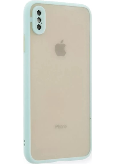 Newface Apple İphone X Kılıf Montreal Silikon Kapak - Turkuaz