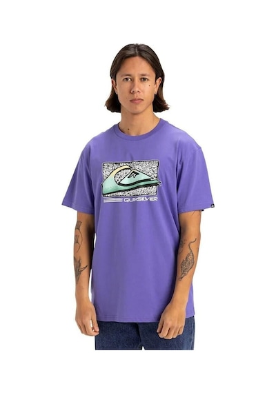 Quiksilver Retro Fade Ss Erkek T-shirt-29752 Mor