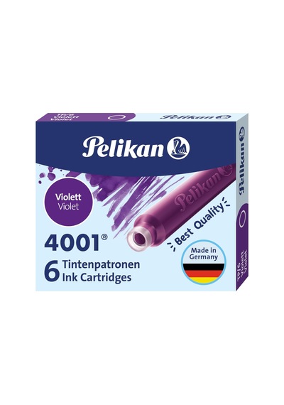 Kartuş Serisi Tp6x Dolmakalem Kartuşu, Yeşil Altın - Siyah