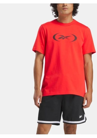Reebok Basketball T-shırt 100214160 Erkek Tişört Kırmızı S-xxl kırmızı