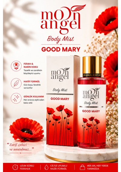 Kadın Parfümlü Body Mist Good Mary 250 Ml Vücut Spreyi