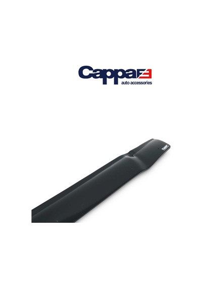 Cappafe Ford Ranger 2002-2006 Ön Kaput Koruma Rüzgarlık 4Mm Abs