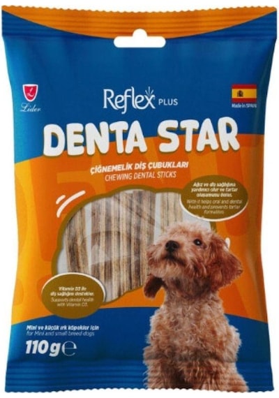 Reflex Plus Denta Star Diş  Küçük Irk Köpek Ödül Maması 110 Gr
