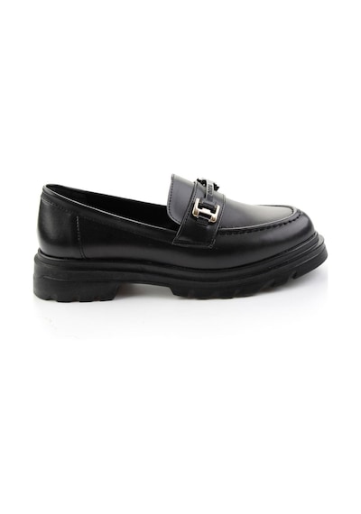 Bambi Siyah Kadın Loafer Ayakkabı K01997011209 Siyah