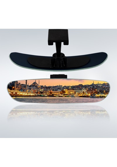 Ova-4 Dik-Eğik Kollu Universal Iç Dikiz Aynası 20X5 Cm