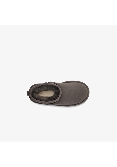 Ugg Classic Ultra Mini Çocuk Gri Bot Düz 1130750k Gri