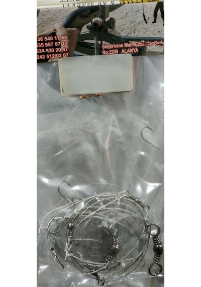 Çelik Takım 3 Lü Fırdöndü-4 Numara Iğne 1 Paket 5 Adet
