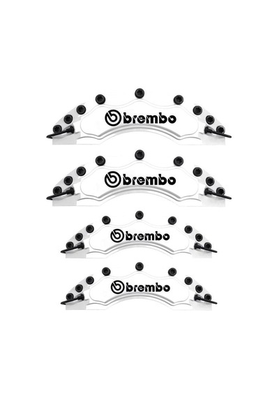Alfa Romeo 145 Uyumlu Brembo Beyaz Kaliper Kapağı 4 Parça Ön Arka Set