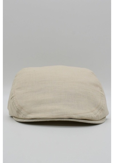 Külah Erkek Şapka Heritage Flat Cap Klasik Kasket-Bej-Standart