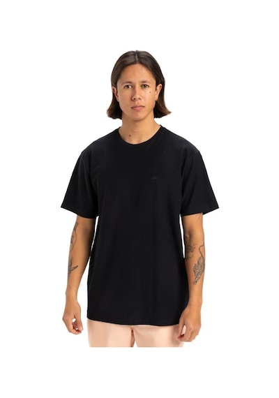 Quiksilver Slub Roundneck Erkek T-shirt-29758 Siyah