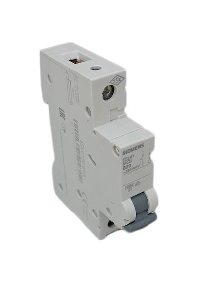 Sıemens 20A 1X20A B/6Ka Tekli W Otomat