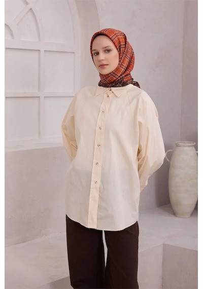 BELLİ Ekose Desen İpek Twill Eşarp 4218d01 Kiremit - 80