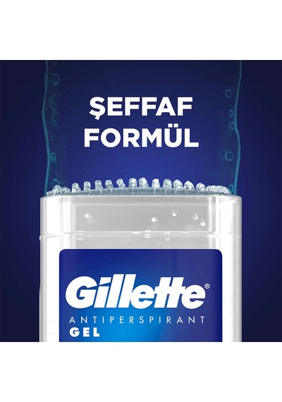Gillette Antiperspirant Gel Deodorant Stick Power Rush 70 Ml