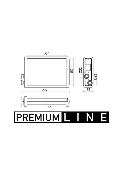 Mahle Ah37000p Kalorifer Petegi 64119361712