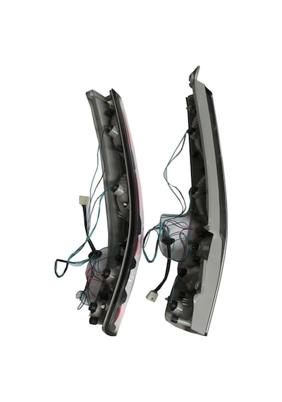 Honda Crv 02/04 Modifiye Stop Lambası Sağ/sol Set 2 Parça Sarı/kırmızı/beyaz Siyah Çerçeveli - Diğer Oto Elektrik