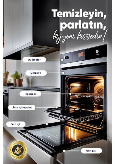 Clean Seramik Cam Ocak Yüzey Temizleyici Krem 200 Ml Tekli