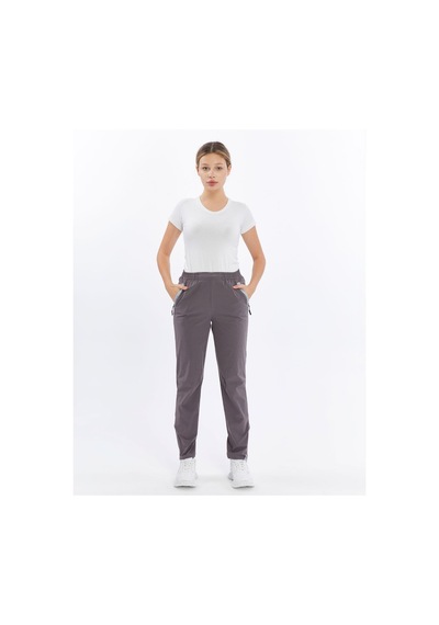 Mapamyumco Quick Dry Kadın Trekking Pantolon-füme Füme