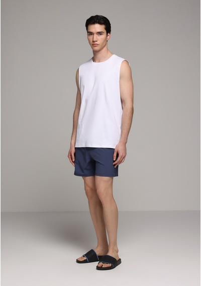 Colin's Colins Slim Fit Çizgili Erkek Mavi Deniz Şortu Cl1079394 Q1.v1 Blı İndigo