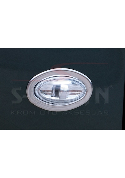 S-Dizayn Peugeot Partner Tepee Krom Sinyal Çerçevesi 2 Prç 2008-2