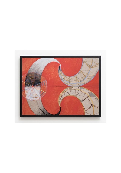 Hilma Af Klint Kuğu No.9 Çerçevesiz Poster 30x42 Cm A3 Tablo Soyut Sanat Duvar Dekoru