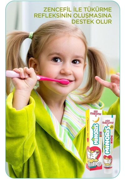 Kids Diş Macunu 75ml Sülfatsız Florürsüz Organik Içerikli 1 Adet