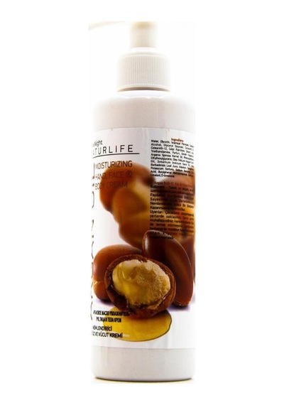 Naturlife Argan Yağlı El Yüz ve Vücut Kremi 250  ML