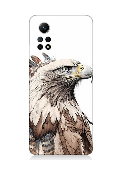 Xiaomi Redmi Note 12 Pro 4g Uyumlu Silikon Kılıf Savaşçı Kartal