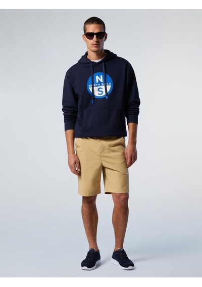 North Sails Freedom Regular Fit Chino Erkek Şort-33437 Açık Kahverengi