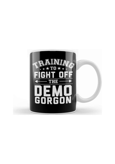 Stranger Things Training To Fight Off Demogorgon Kupa Bardak Porselen Karışık