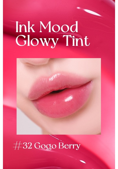 Peripera Ink Mood Glowy Tint 32 Gogo Berry