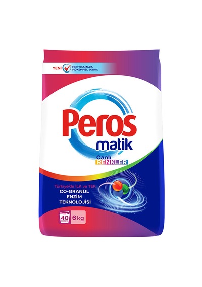 4 Adet Peros Çamaşır Deterjanı 6 Kg Diğer