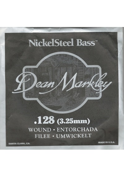 Dean Markley Nickel Steel Bass .128 Bas Gitar Tek Tel