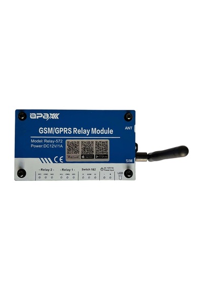Opax Relay-572 Mobil Uygulamalı Telefonla Kapı Ve Bariyer Açma Modülü