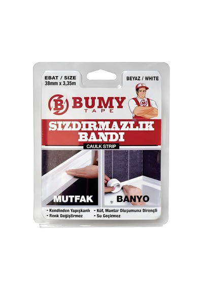 Bumy Sızdırmazlık Bandı 38mmx3,35m